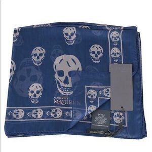 Alexander McQueen Silk Skull Scarf